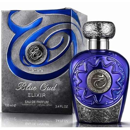 Lattafa Blue Oud Elixir Profumo Unisex EDP 100 ml